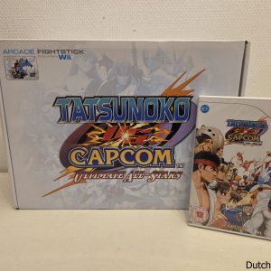 Nintendo Wii - Arcade Fightstick - Tatsunoko VS Capcom + Game - New