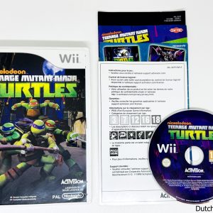 Nintendo Wii - Nickelodeon - Teenage Mutant Ninja Turtles - FAH