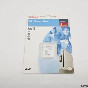 Nintendo Wii - Sandisk 2GB Memory Card - NEW