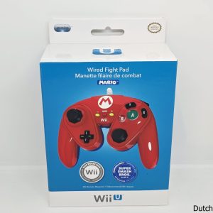 Nintendo Wii U - Wired Fight Pad - Mario - NEW