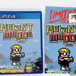 Playstation 4 / PS4 - Limited Run - Mutant Mudds Deluxe - New & Sealed