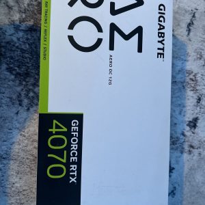 New GIGABYTE GeForce RTX 4070 AERO OC 12GB GDDR6X