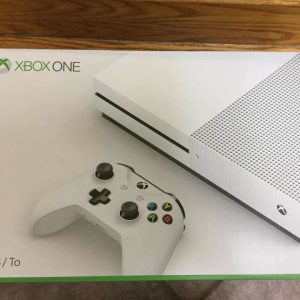 New Microsoft Xbox One S 1TB White Gaming Console